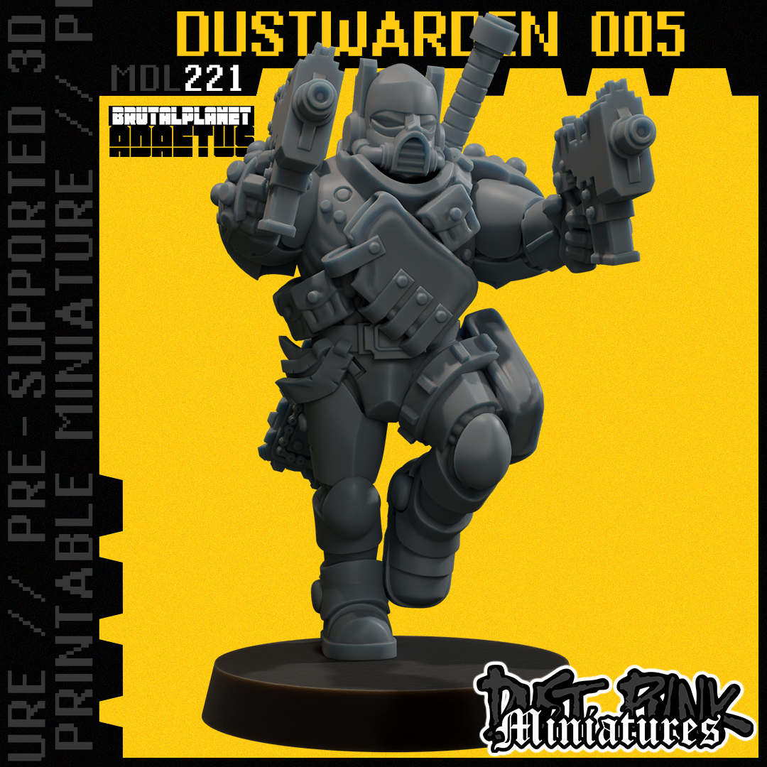 MDL221 DUSTWARDEN 005 [PRE-SUPPORTED]